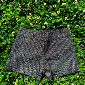 EUC - Ann Taylor Signature Shorts - Black & White - Size 8